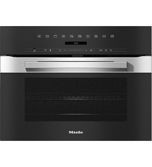 Miele 美诺紧凑型微波H7240BM烤箱 家居互联